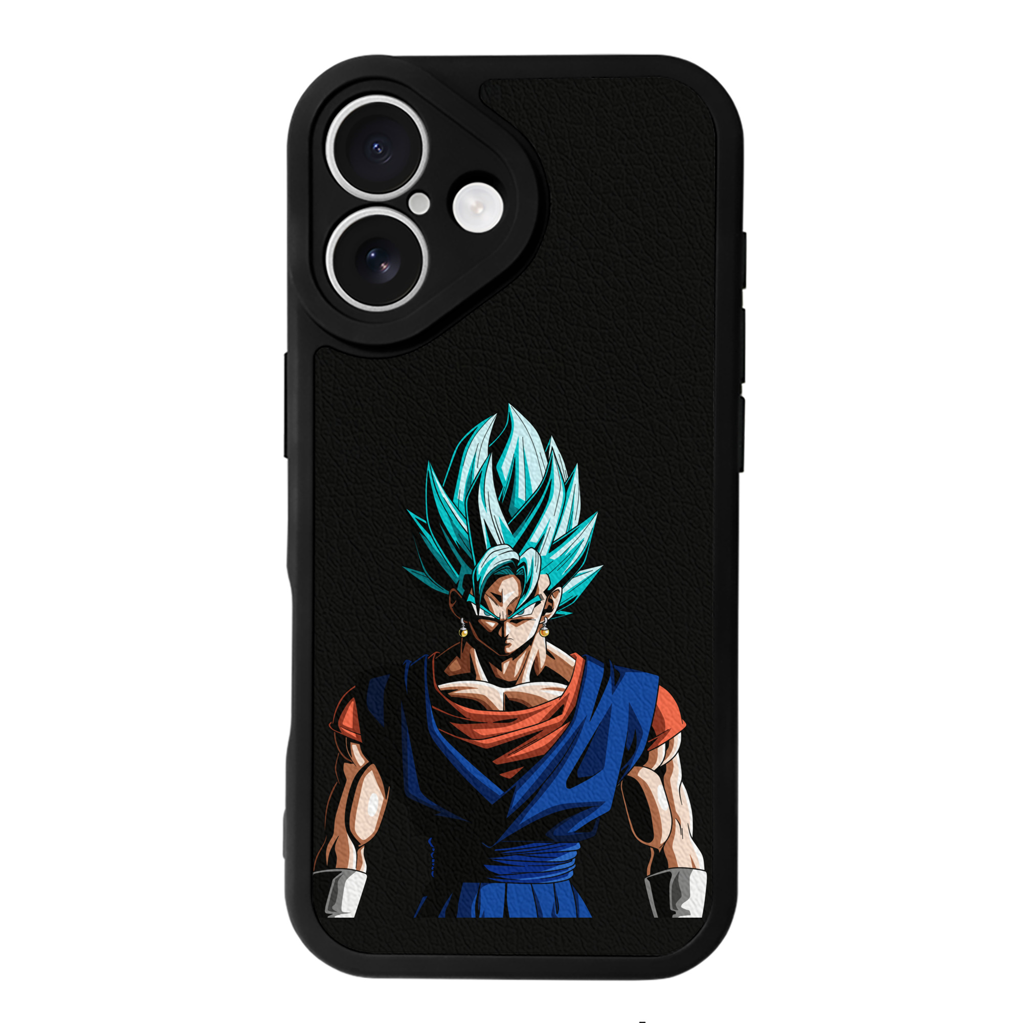 （画像用） ドラゴンボール ベジット DRAGON BALL Vegetto 【iPhone 16シリーズ対応】シリコンスマホケース（レザー調） 材質：シリコン